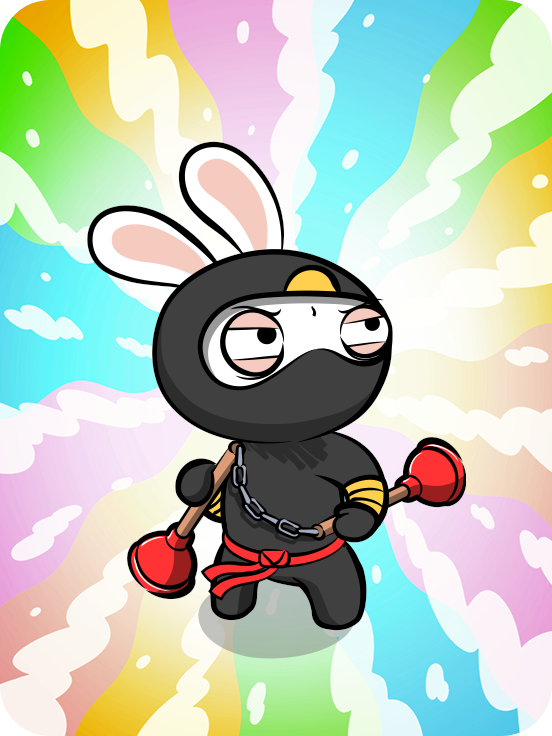 Ninja Rabbid #41928