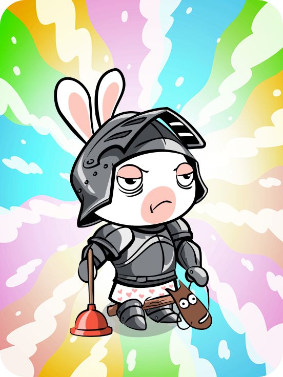 Knight Rabbid #51624