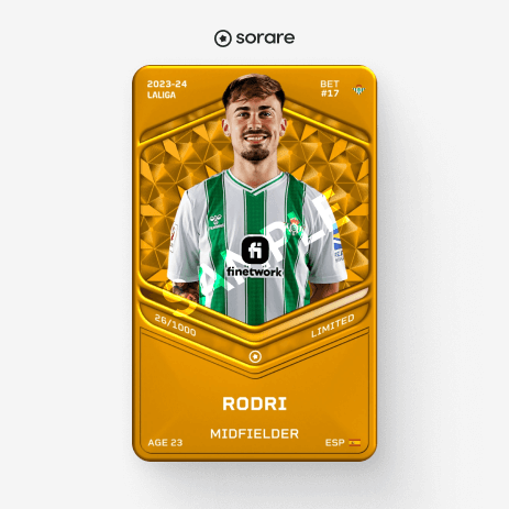 [Pre-Order] Rodri 2023-24